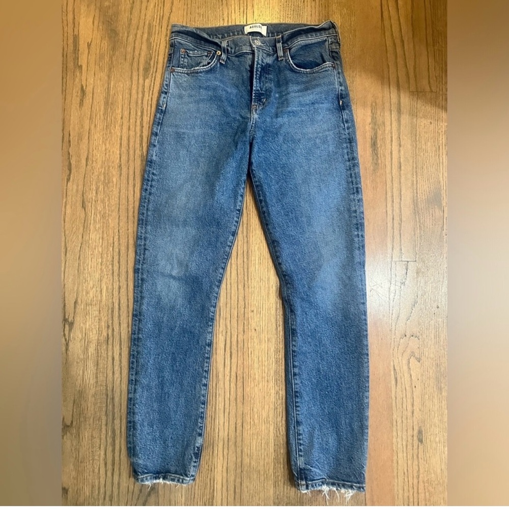 Agolde Toni Mid Rise Jeans, slim fit, elevated style